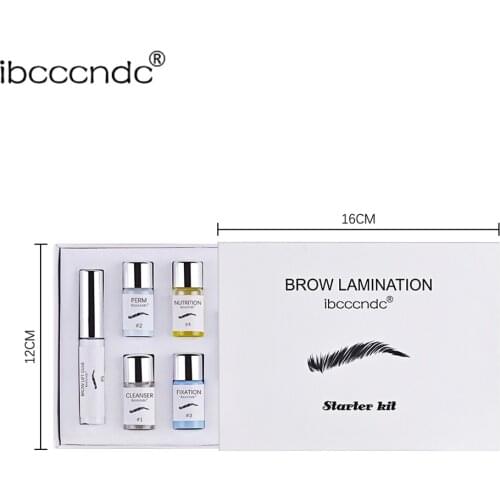 1 Set Semi-pernament Brow Lift Kit Eyebrow Lamination Kit Styling Perming Setting Curling Brow Lamination Eyebrow Perm Lotion