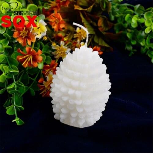 Wholesale Silicone mold Pinecone shape Candle mold Decoration Fondant cake mould Baking mold SQ16219