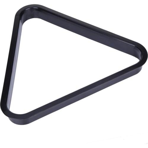 Plastic Snooker Billiard 8 Ball Pool Rack Billiard Table Rack Durable Triangle Rack Fits Standard 2 1/4" Size Balls