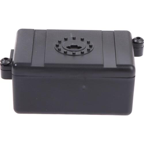Receiver Box RC Car Radio Box Decoration Tool Plastic ESC For 1/10 RC Rock Crawler Car Axial D90 D110 D130