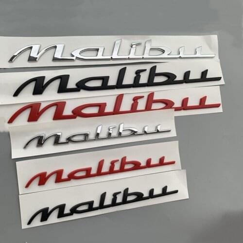 Dropshipping For Chevrolet Malibu XL Rear Tailgate Emblem Side Door Fender Logo Script Badges Nameplate