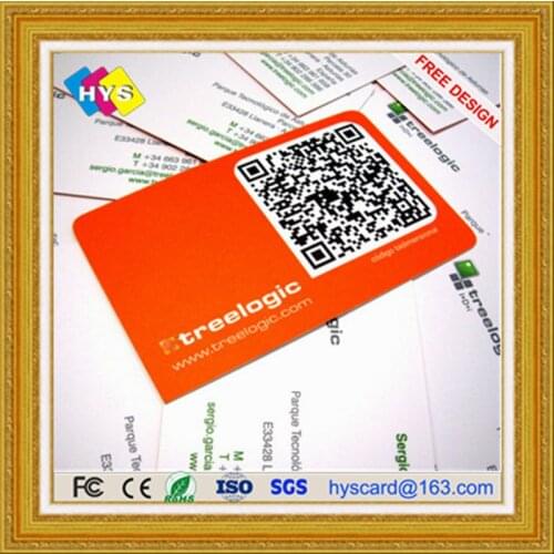 QR barcode Card and barcode business card supply