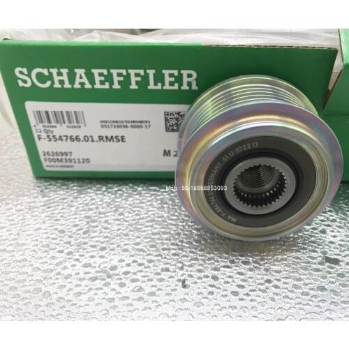 For Citroen 2.2 Ford Transit 2.2 Alternator Schaeffler Clutch Pulley Genuine 6PK INA Overrunning Alternator F554766 535016010
