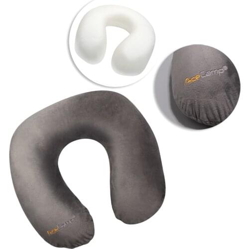 U Shaped Travel Pillow Car Neck Support Headrest Cushion Soft Nursing Slow Rebound Cozy Outdoor Gear Airplane Memory Foam Soft