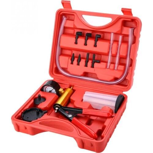 1 Set Brake Bleeder Vacuum Pump Vacuum Tester Brake Bleeding special Tool Kit for Car Motorcycle Accessories Vacuum Testing Pump