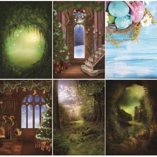 Vinyl Custom Photography Backdrops Prop fairy tale Photography Background #0223