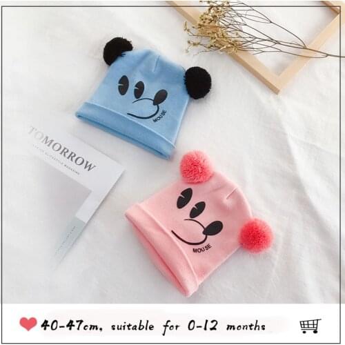 Toddler Girls Boys Winter Hats Baby Infant Winter Warm Hat Double Fur Ball Crochet Knitted Cute Hat Children Kids Beanie Cap