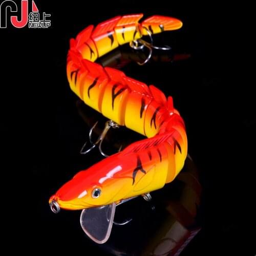 1PCS 23CM 46g Sinking Wobblers 13 Segments Fishing Lure Multi Jointed Swimbait Hard Bait Fishing Tackle Bass Isca Crankbait