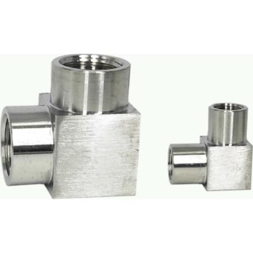 1PCS 3/4" BSP Eqaul Female Thread Elbow 90 Deg 304 Stainless Steel Pipe Fitting Adapter Connector Operating pressure 2.5 Mpa