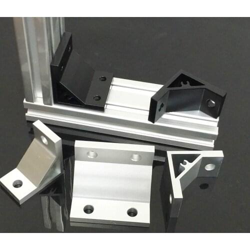1pcs 90 Degree Corner Angle Bracket Connection Joint for 3030/4040/4545/6060/8080 Series Aluminum Profile