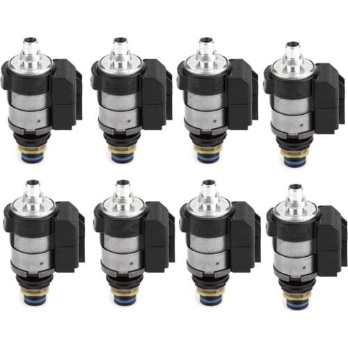 8Pcs 722.9 Transmission Solenoids Set Kit for MERCEDES CLK/S/SL/E/GL/CL/CLS/ML Automatic Transmission Transmission Solenoid