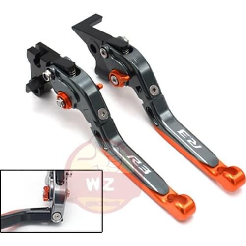 Motorcycle Accessories Handlebar CNC Clutch Brake Levers For Yamaha YZF R3 YZFR3 2014 5 2016 2017 2018 Brake Lever Clutch Handle
