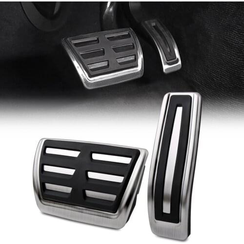 Car styling Gas Accelerator Brake Pedals case For Audi Q7 for Porsche Cayenne For Volkswagen Touareg Car Accessories