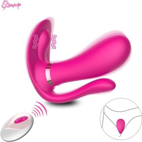 Wireless Vibrator Silicone Sex Toys for Women Wearable Vibrator Panties C String Vibrating Egg Sex Machine for Women Erotic Toys