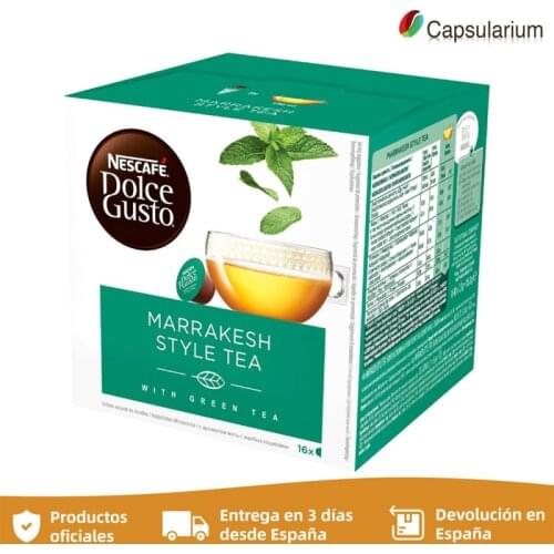 Marrakech Style Tea 16 capsules Dolce Gusto Tea. Original Nespresso - Capsularium coffee machine capsules