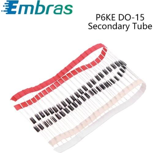 20Pcs 600W TVS Diode P6KE33A P6KE36A P6KE39A P6KE43A P6KE18CA P6KE20CA P6KE22CA P6KE24CA Transient Voltage Suppressor P6KE DO-15
