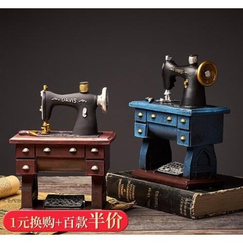 Creative retro style office European style pen holder multifunctional storage decoration desktop living room office ornaments