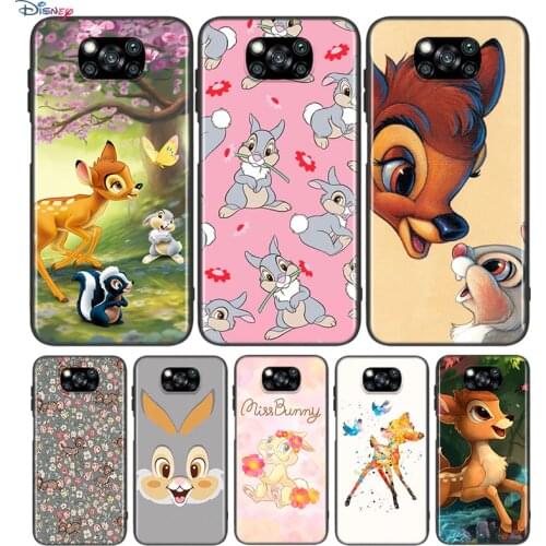 Bambi Thumper For Xiaomi Poco X3 NFC M2 X2 F2 F3 C3 M3 F1 Pro Mi Play Mix 3 A3 A2 A1 6 Lite Soft Phone Case