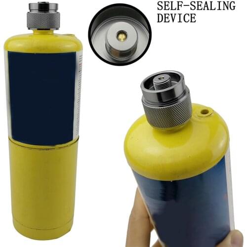 New 1PCS Propane Gas Tank Converter Adapter Outdoor Camping Stove Adapter With Self-closing Function Camping Equipment