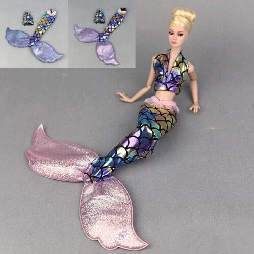 2018 New Mermaid dress fishtail skirt Outfit Clothing For 1/6 Barbie Xinyi Kurhn FR Doll Toys for Girls Children