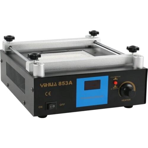 YIHUA 853A 220V Digital Preheat Soldering Station High Power ESD BGA Rework Station PCB Desoldering IR Preheating