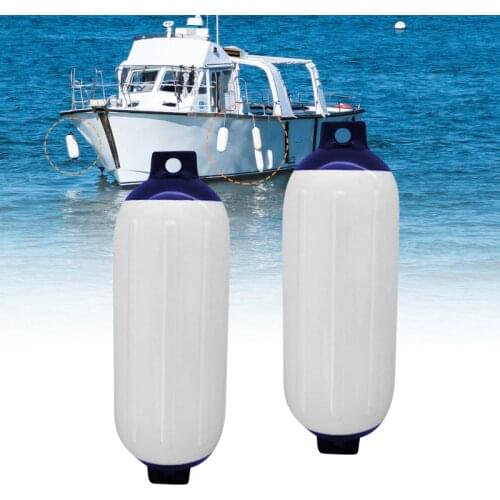 2pcs Strong Durable Marine Boat Fender Bumper for Yacht, Inflatable Boat, Speedboat, Marina, Floating Platform