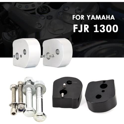 Handlebar Riser for Yamaha FJR1300 FJR 1300 2006-2020 2019 2018 2017 2016 2015 2014 2013 2012 2011 Silver Motorcycle Accessories