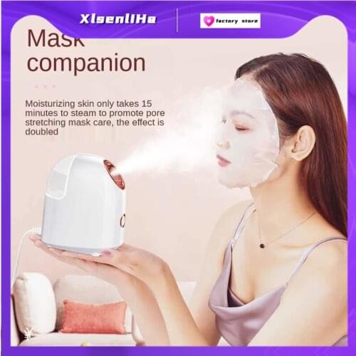 Face Sauna Steamer Electric SPA Facial Vaporizer Professional Nebulizer Nano Ionic Sprayer Moisturizing Deep Cleaning Blackhead