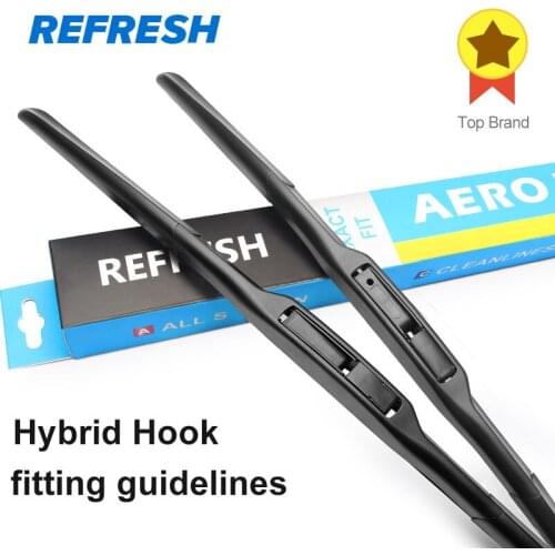 REFRESH Hybrid Hook Wiper Blades Fitting Guidelines