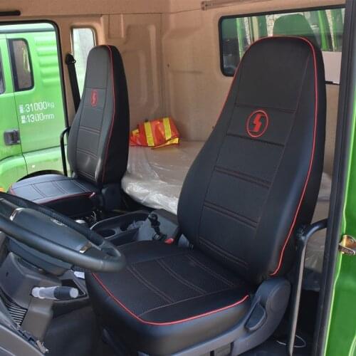 Single Van Seat Cover Special for Heavy Truck SHACMAN H3000 M3000 Pu Imitation Leather Lorry Interior Accessories Four Seasons