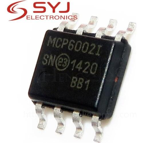 10pcs/lot MCP6002T-I/SN MCP6002-I/SN MCP6002I SOP-8 In Stock