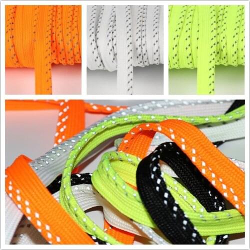 50Yards High-brightness Reflective Neon Ombre Braided Piping Lip Cord Trim Pillow Cushion Rope Upholstery Edging Trim Sewing