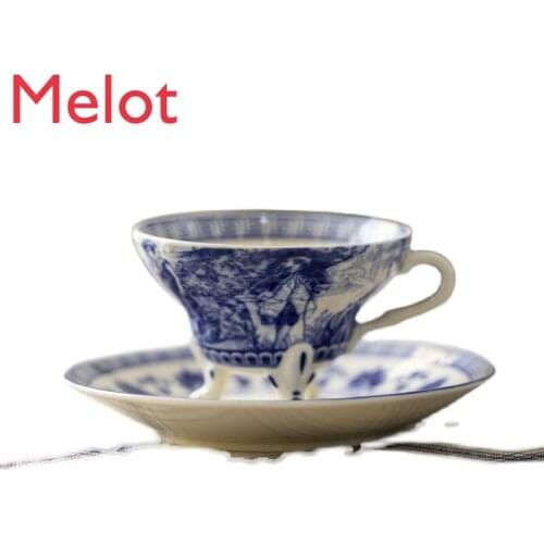 British Style Ceramics Coffee Cup Retro Style Home Afternoon Tea Set Tea Set