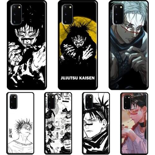 Choso Jujutsu Kaisen Anime Case For Samsung Galaxy S21 Ultra S8 S9 S10 Plus Note 9 10 Note 20 Ultra S20 FE Back Cover