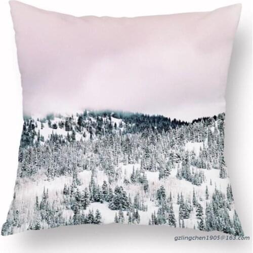 P8DE Pillow Case Nordic Abstract Simple Printing Cushion Cover for Sofa Car Bedroom