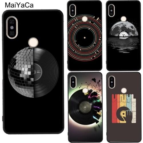 Vinyl DJ Record Art For POCO F2 Pro F1 X3 Case For Redmi Note 9 Pro 7 8 8T 9S 9A 9C For Mi A3 Note 10 Lite