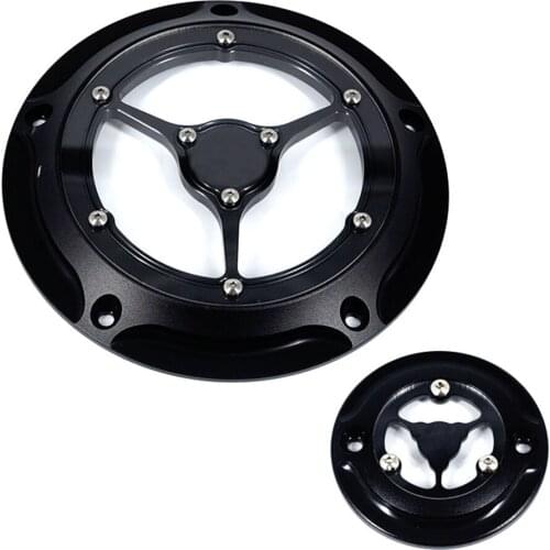 Derby Cover Timing Timer Covers CNC Aluminum 5 Hole For Harley Road king Touring 2016-2018