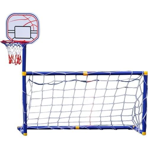 Kids Outdoor Sport Mini Basketball Stand Football Soccer Goal Training Toys Team Match Training Balls League futbol bola