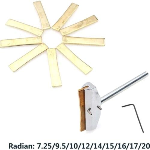 Electric Guitar Repair Tool Alloy Fretboard Press Caul with Inserts Musical Instrument Accessory