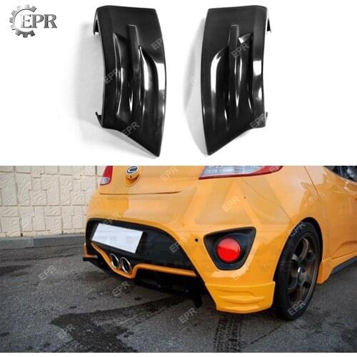 FRP Spat For Hyundai Veloster NEFD Style Glass Fiber Rear Bumper Spat(Big) (Turbo Only) Body Kit For Veloster Tuning Part