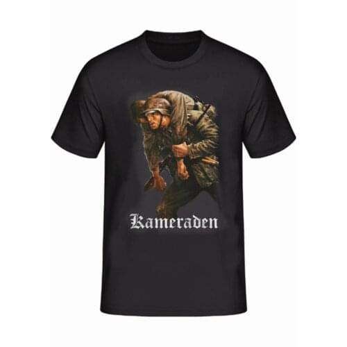 Wehrmacht Kameraden T-Shirt Cotton O-Neck Short Sleeve Mens T-Shirt New Size S-3XL
