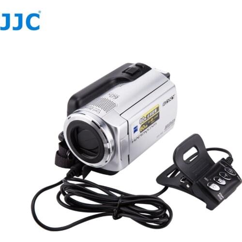 JJC Remote Control Photography Video Controller DV for SONY Handycam Camcorders with A/V Connector Replaces RM-AV2