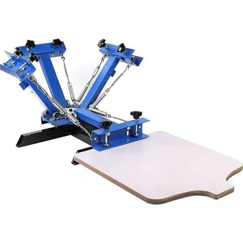 Screen printing machine Screen printing machine 21.7X 17.7 inch Silk T-shirt DIY fabric printing machine is suitable for T-shirt