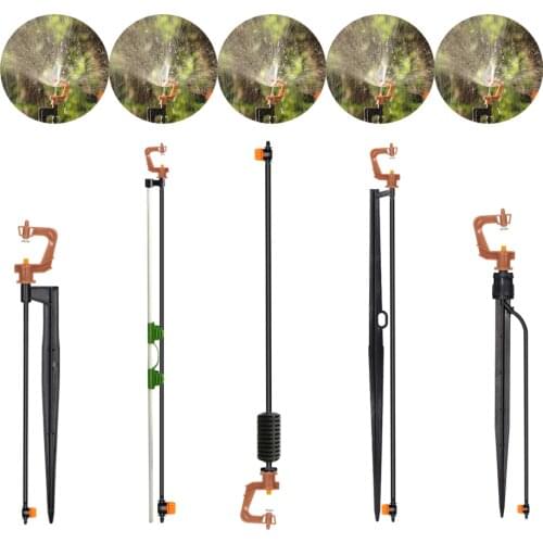 MUCIAKIE 360 Degree G Type Refraction Sprinklers Watering Atomizing Nozzles Garden Lawn Greenhouse Hanging Irrigation Sprayer