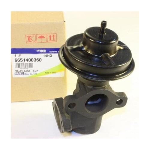 OEM 6651400360 Exhaust valve EGR Valve w Turbo Diesel For Ssangyong Kyron Stavic Rexton 2.7Xdi D27 DSL #6651400360
