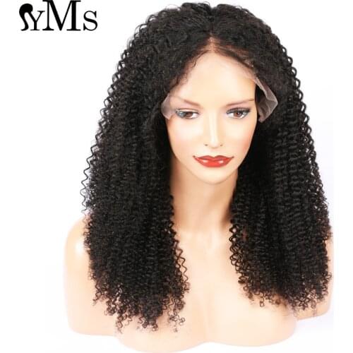 Lace Front Human Hair Wigs For Women Mongolian Kinky Curly Wig Remy Human Hair Lace Wigs Lace Frontal Wig