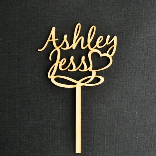 Personalized Anniversary cake topper Unique Wedding Cake Topper Wedding Cake Party Decoration Gift Favors