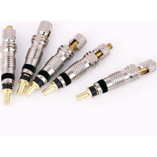 Mountain Road Bike Replacement Valve Core Stem Presta Style Tyre Valve Core Copper Detachable Bicycle Repair Service Part