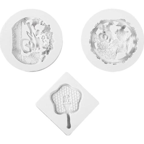 Cake Chocolate Clay Soap Decorating Flexible Handmade DIY Candle Resin Crafts