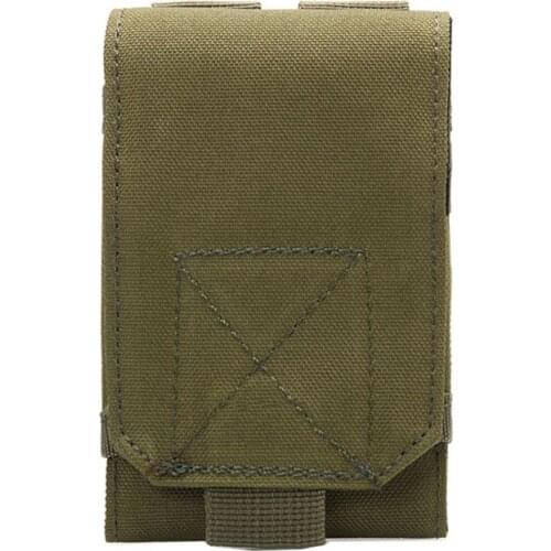 Outdoor Tactical Holster MOLLE Army Camouflage Bag Hook Loop Belt Pouch Holster Cover Of Case Camping and Hiking Running 2021